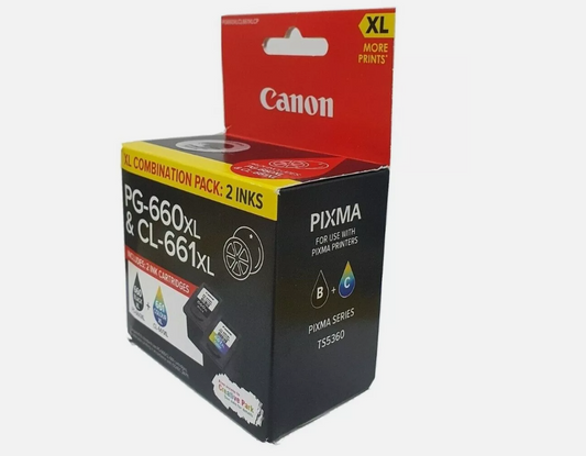 Genuine Canon PG 660XL CL 661XL Color High Yield Ink Cartridge for PIXMA TS5360