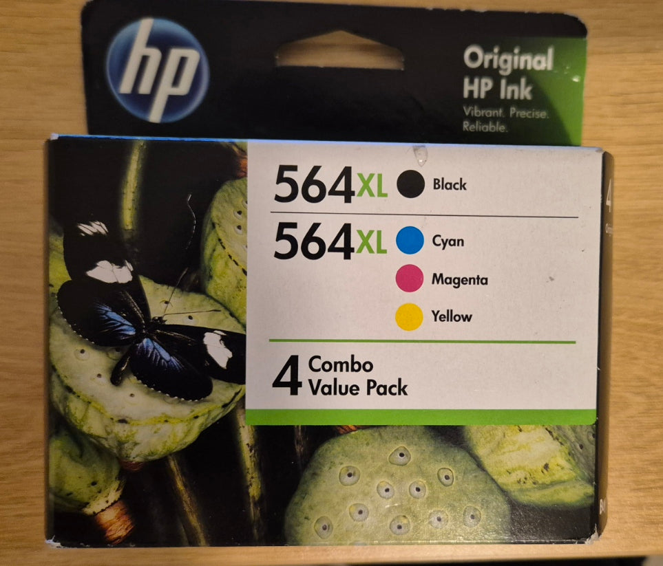 Genuine HP 564XL Singles and 564XL Value Packs High Yield Ink Cartridges