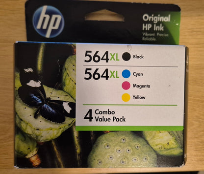 Genuine HP 564XL Singles and 564XL Value Packs High Yield Ink Cartridges