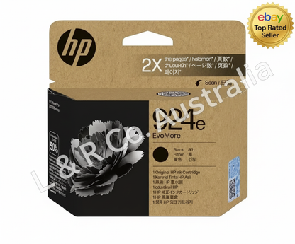 Genuine HP 924e Standard Ink Cartridges EvoMore Original - Brand New