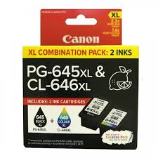Canon PG645XL CL646XL Standard Ink MG2460, MG2960, MG2960 PIXMA MX496, TS3060, TS3160, TS3165, TS3166 PIXMA - Shopefy